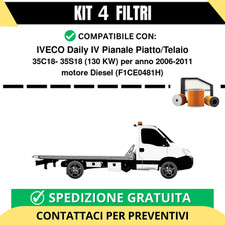 Kit 4 Filtri Tagliando per