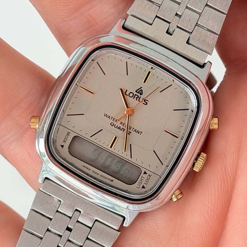 Vintage lorus ana digi watch - ana-digi,