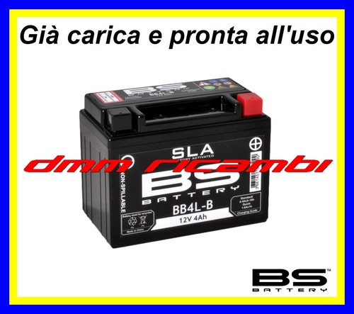Batteria sla gel bb4l - batteria, bs