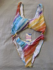 Costume intero effetto bikini