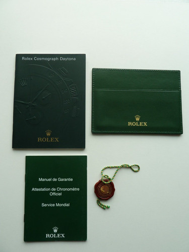Rolex daytona booklet - daytona, 4