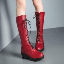 Stivali donna punta tonda