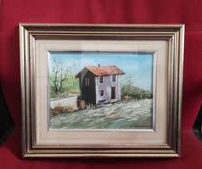 quadri vintage olio su legno