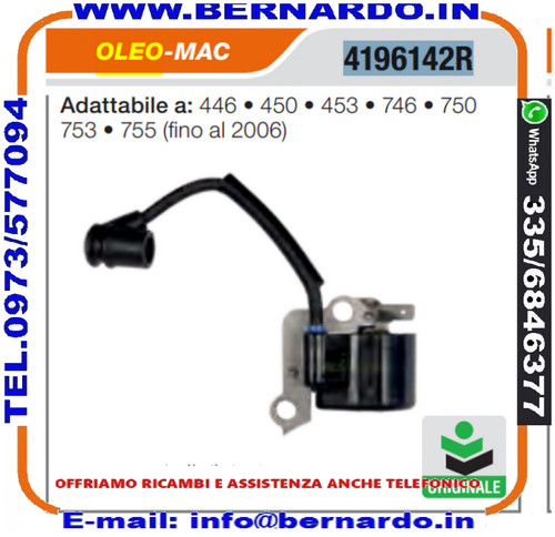 Bobina accensione orig - accensione,