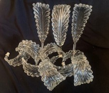 BAROVIER E TOSO ERCOLE BAROVIER MURANO FOGLIE LAMPADARIO IN CRISTALLO ANNI 30/40