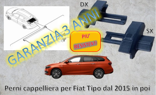 Fiat tipo perni cappelliera - perni,