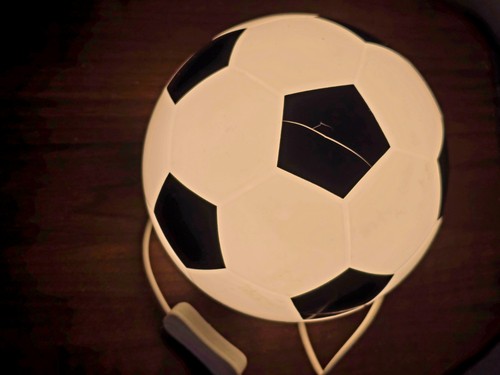 Lampada pallone juventus - lampada,