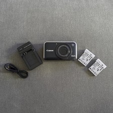 Canon PowerShot SX210 IS 14,1 megapixel fotocamera digitale - nero - 2 batterie e caricabatterie ✅