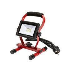 Proiettore da cantiere Light Pad - con staffa e cavo 1,5 m - 20 W - rosso - Vela