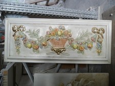 BASSORILIEVO IN GESSO LACCATO