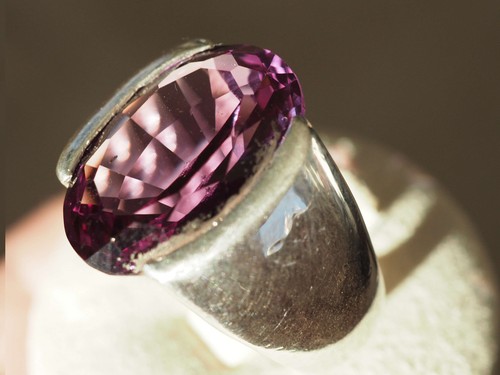 Grosse bague vintage argent - bague,
