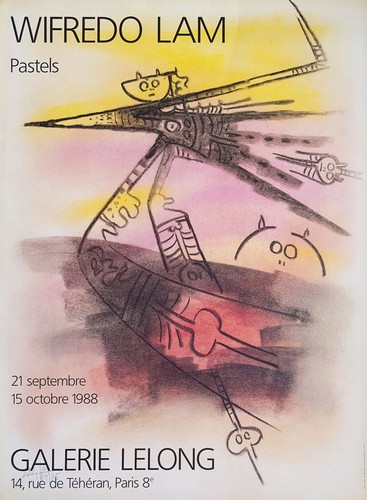Wifredo lam affiche - affiche,