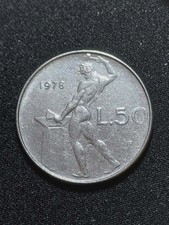 MONETA 50 LIRE ITALIA 1978