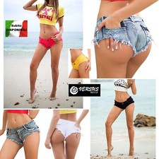 Mini Pantaloncini Jeans Donna