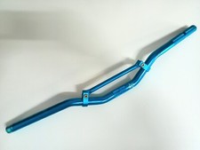 MANUBRIO STREET BIKE SCOOTER MOTO ONE BLU LUCIDO ANODIZZATO