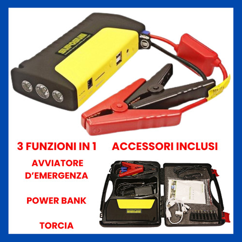 Avviatore emergenza batteria - avviatore,