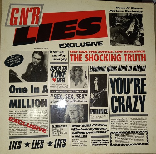 Guns roses lies europa - guns'n,