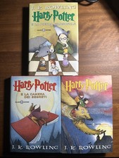Harry potter primi tre - potter, libri