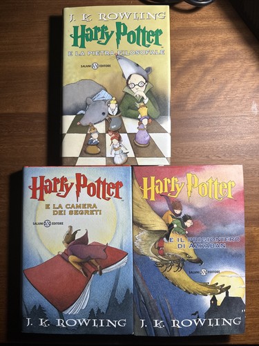 Harry potter primi tre libri - harry,