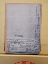 ACL 75 2 TON 4X4 Schema Disegno Elettrico 1973 Lancia Veicoli Speciali Progetti