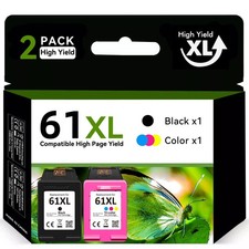 For HP C61XL 61 XL Ink