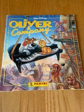 1988 Album Figurine Panini Oliver & Company Walt Disney Completo