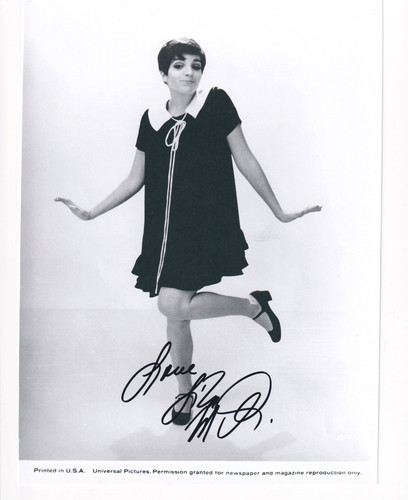 Liza minnelli autogramm - minnelli,