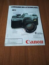 1980 CANON AE-1 FOTOCAMERA PHOTO VINTAGE PUBBLICITA AD