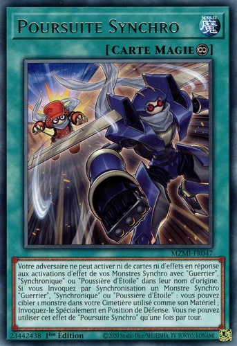 Poursuite synchro - yu-gi-oh!,