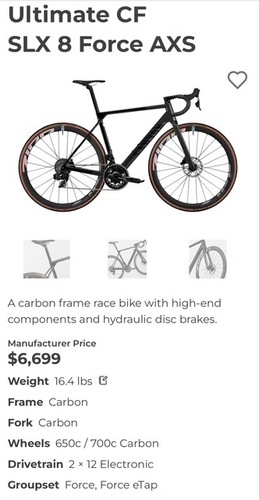 Canyon ultimate slx sram - slx, 8,