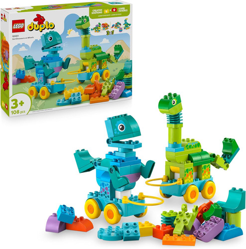Lego duplo dinosauri ruote - lego, su