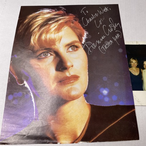 Denise crosby firmata 8x10 - firmata,