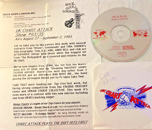 Rock over london - 8/27/93,