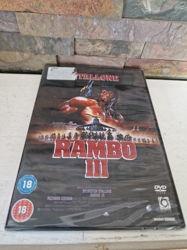 Rambo iii dvd - iii, sylvester