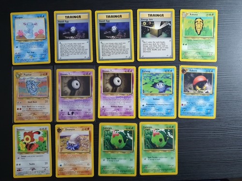 Lotto carte pokemon neo - lotto, 14