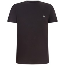 LACOSTE - T-shirt marrone con