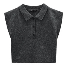 Polo ZARA misto lana colletto