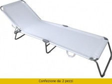 Set 2 Lettini Prendisole Mare