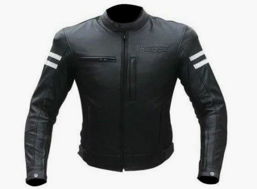 Giacca moto pelle vintage - giacca,