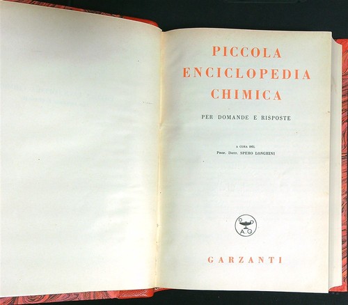 Piccola enciclopedia chimica - enciclopedia,