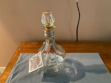 Bottiglia decanter in vetro