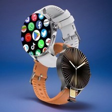 Smart Watch 1,95 pollici per cellulare GPS Android unisex 256 GB 4G/5G LTE con fotocamera