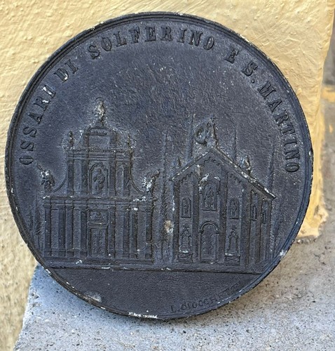Medaglia bronzo commemorativa - medaglia,