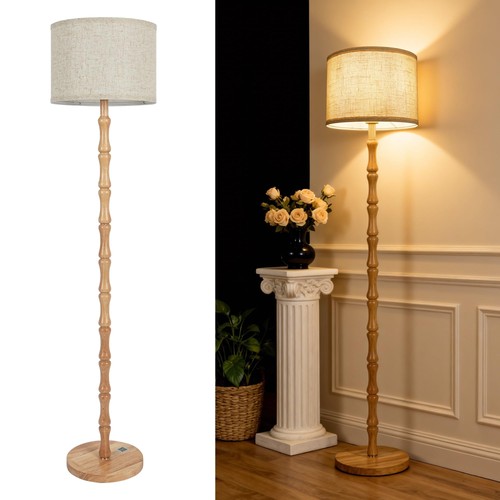 Lampada terra legno - lampada, in