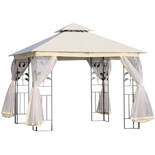 Gazebo giardino 3x3m - da, con