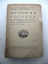 BEN JONSON: Volpone - 1943