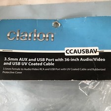 CLARION CCAUSBAV PORTA AUX E