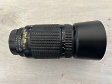 Nikon AF-D Nikkor 70/300mm 4-5,6. Obiettivo zoom per fotocamere reflex, paraluce