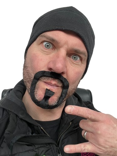 Finta pizzetto barba baffi - barba,