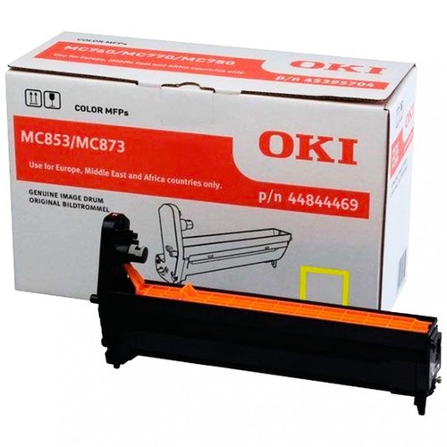 Tamburo oki 44844469 giallo - oki,